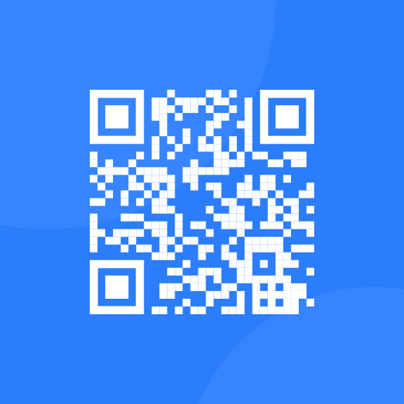 a scannable QR code leading to FrontEnd Mentor